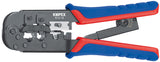 Knipex 97 51 10 kabelklipper Krympeværktøj Sort, Blå, Rød