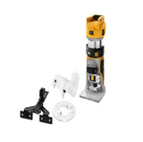 DeWALT DCW604NT-XJ router og overfræser Sort, Gul 25500 rpm