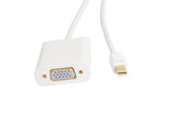 Prokord MDP12V-1m Mini DisplayPort VGA (D-Sub) Hvid