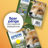 Epson Fox T1284 ræv DURABrite Ultra enkeltpakke gult blæk