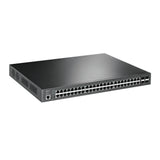 TP-Link JetStream TL-SG3452P netværksswitch Administreret L2/L3 Gigabit Ethernet (10/100/1000) Strøm over Ethernet (PoE) 1U Sort