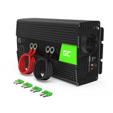 Green Cell INV08 strømadapter og vekselret Udendørs 1000 W Sort