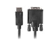 Lanberg CA-DPDV-10CU-0018-BK videokabel adapter 1,8 m DisplayPort DVI-D Sort