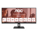 AOC U34E2M computerskærm 86,4 cm (34") 3440 x 1440 pixel Wide Quad HD Sort