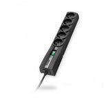 Ever CLASSIC Sort 5 AC stikkontakt(er) 250 V 1,5 m