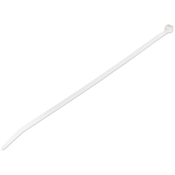 StarTech.com CBMZT10N kabelsamler Udløselig kabelbinder Nylon, Plast Hvid 100 stk