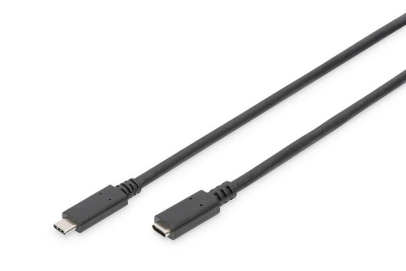 Digitus AK-300210-020-S USB-kabel USB 2.0 2 m USB C 0,48 Gbit/sek. Sort