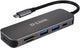 D-Link DUB-2325 USB Type-C 5000 Mbit/s Grå