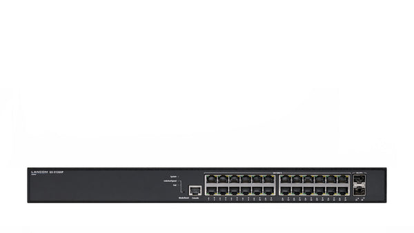 LANCOM GS-3126XP Administreret L3 Gigabit Ethernet (10/100/1000) Strøm over Ethernet (PoE) 1U Sort