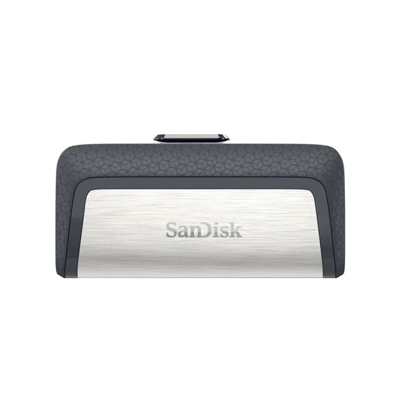 SanDisk Drive USB Ganda Ultra Tipe-C 256 GB USB-nøgle USB Type-A / USB Type-C 3.2 Gen 1 (3.1 Gen 1) Grå, Sølv