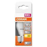 Osram STAR LED-lampe Varm hvid 2700 K 4,9 W E27 F