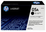 HP Original 05A LaserJet-tonerpatron, sort