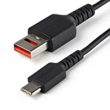 StarTech.com USBSCHAC1M USB-kabel USB 2.0 1 m USB A USB C 0,48 Gbit/sek. Sort