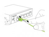 DeLOCK 85688 InfiniBand og fiberoptisk kabel 1 m LC Grøn