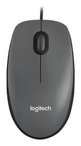 Logitech Mouse M90 mus Kontor Ambidextrous USB Type-A Optisk 1000 dpi