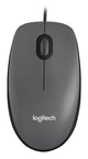 Logitech Mouse M90 mus Kontor Ambidextrous USB Type-A Optisk 1000 dpi