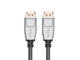 Lanberg CA-DPDP-20CU-0018-BK DisplayPort kabel 1,8 m Sort, Sølv