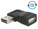 DeLOCK 65522 kabel kønsskifter USB 2.0 A Sort