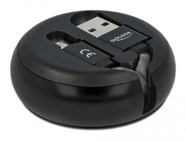 DeLOCK 85818 USB-kabel USB 2.0 0,92 m USB A USB C Sort