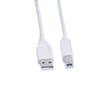 Prokord USB-0045 USB-kabel USB 2.0 5 m USB A USB B Hvid
