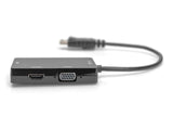 Digitus AK-340418-002-S videokabel adapter 0,2 m DisplayPort DVI-D Sort