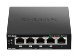 D-Link DGS-1005P Ikke administreret L2 Gigabit Ethernet (10/100/1000) Strøm over Ethernet (PoE) Sort