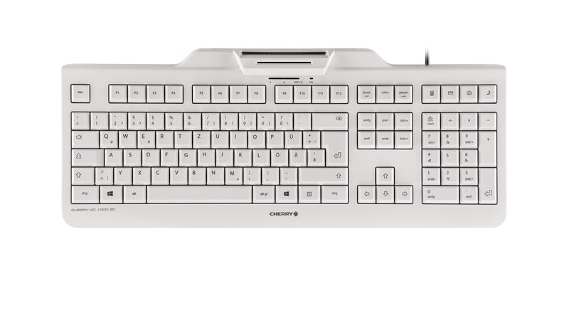 Contour Design KC 1000 SC tastatur Kontor USB QWERTZ Tysk Grå