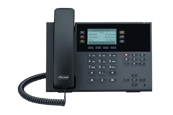 Auerswald COMfortel D-110 IP-telefon Sort 3 Linier LCD