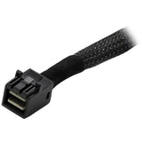 StarTech.com SAS87431M Serial Attached SCSI (SAS)-kabel 1 m Sort