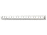 DeLOCK 43302 patch panel 1U