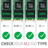 Axagon PCEM2-D interface-kort/adapter Intern M.2, SATA
