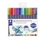 Staedtler 3001 filtpen Fin/ekstra fed Flerfarvet 18 stk