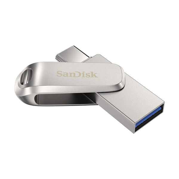 SanDisk Ultra Dual Drive Luxe USB-nøgle 1 TB USB Type-A / USB Type-C 3.2 Gen 1 (3.1 Gen 1) Rustfrit stål
