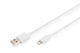Digitus DB-600106-020-W Lightning kabel 2 m Hvid