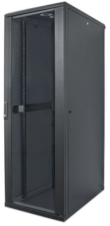 Intellinet 713139 stativ 32U Fritstående reol Sort