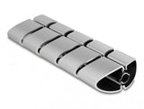 DeLOCK 20802 kabelorganisator Skrivebord Sølv