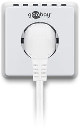Goobay 93256 elektronisk tæller Hvid Daglig/ugentlig timer