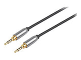 Prokord AUDIO-0020 lydkabel 5 m 3.5mm Sort