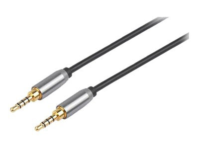Prokord AUDIO-0020 lydkabel 5 m 3.5mm Sort
