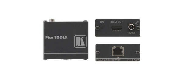 Kramer Electronics PT-572+ AV forlænger AV-modtager Sort