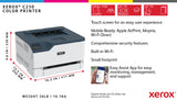Xerox C230, A4, 22 sider/min, trådløs dupleksprinter, PS3 PCL5e6/6, 2 magasiner, i alt 251 ark