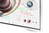 Samsung WM55B Interaktivt whiteboard 139,7 cm (55") 3840 x 2160 pixel Berøringsskærm Grå, Hvid