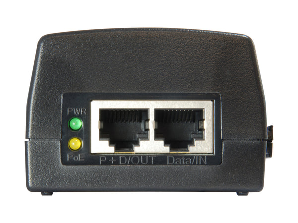 LevelOne POI-3010 PoE adapter Hurtigt ethernet, Gigabit Ethernet 52 V