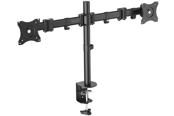 Digitus DA-90349 skærmbeslag og -stativer 68,6 cm (27") Skrivebord Sort