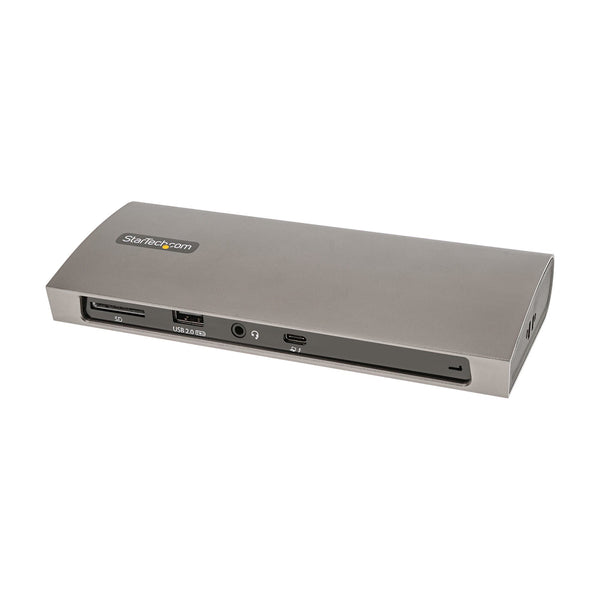 StarTech.com TB4CDOCKUE dockingstation Ledningsført Thunderbolt 4 Sort, Grå