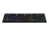 Logitech G 920-008907 tastatur Spil RF trådløs + Bluetooth QWERTY Nordisk Sort