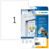 HERMA 4577 selvklæbende etiket Aftagelig Hvid 20 stk