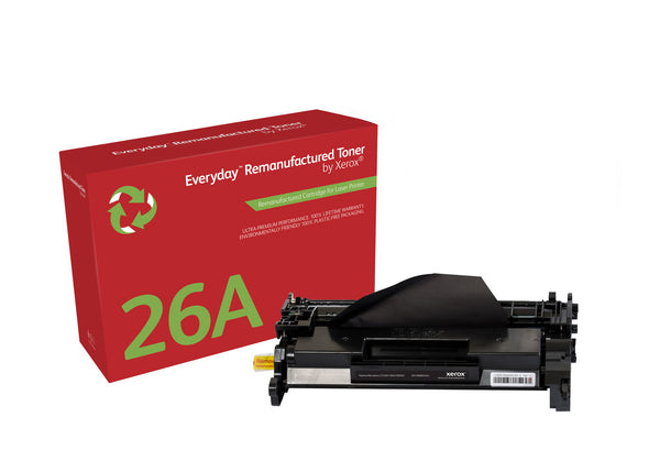 Everyday™ Mono Remanufactured Toner by Xerox compatible with HP 26A (CF226A), Standard kapacitet