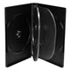 MediaRange BOX16 optisk disk etui DVD-boks 6 diske Sort