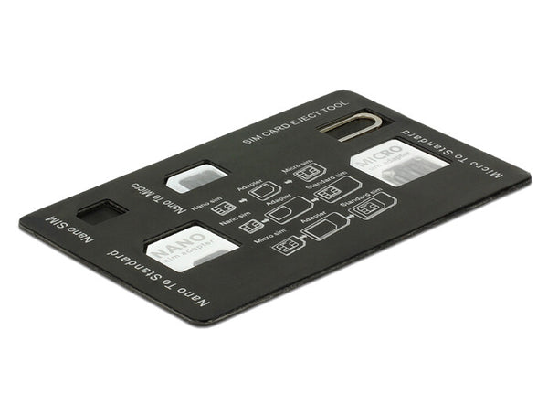 DeLOCK 20650 SIM / hukommelseskort adapter SIM kortadapter